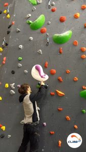 Ouvertures des voies d'escalade par les ouvreurs CLIMB IT : Jules Nicouleau Bourles chef ouvreur