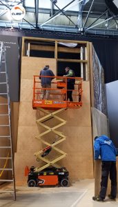CLIMB IT construit le mur d'escalade Dacia au salon de l'auto Genève 2024